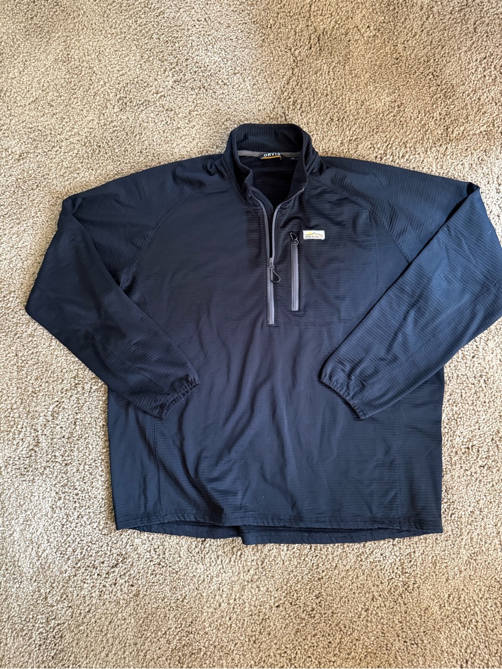 Orvis Quarter-Zip Horseshoe Hills Pullover Shirt